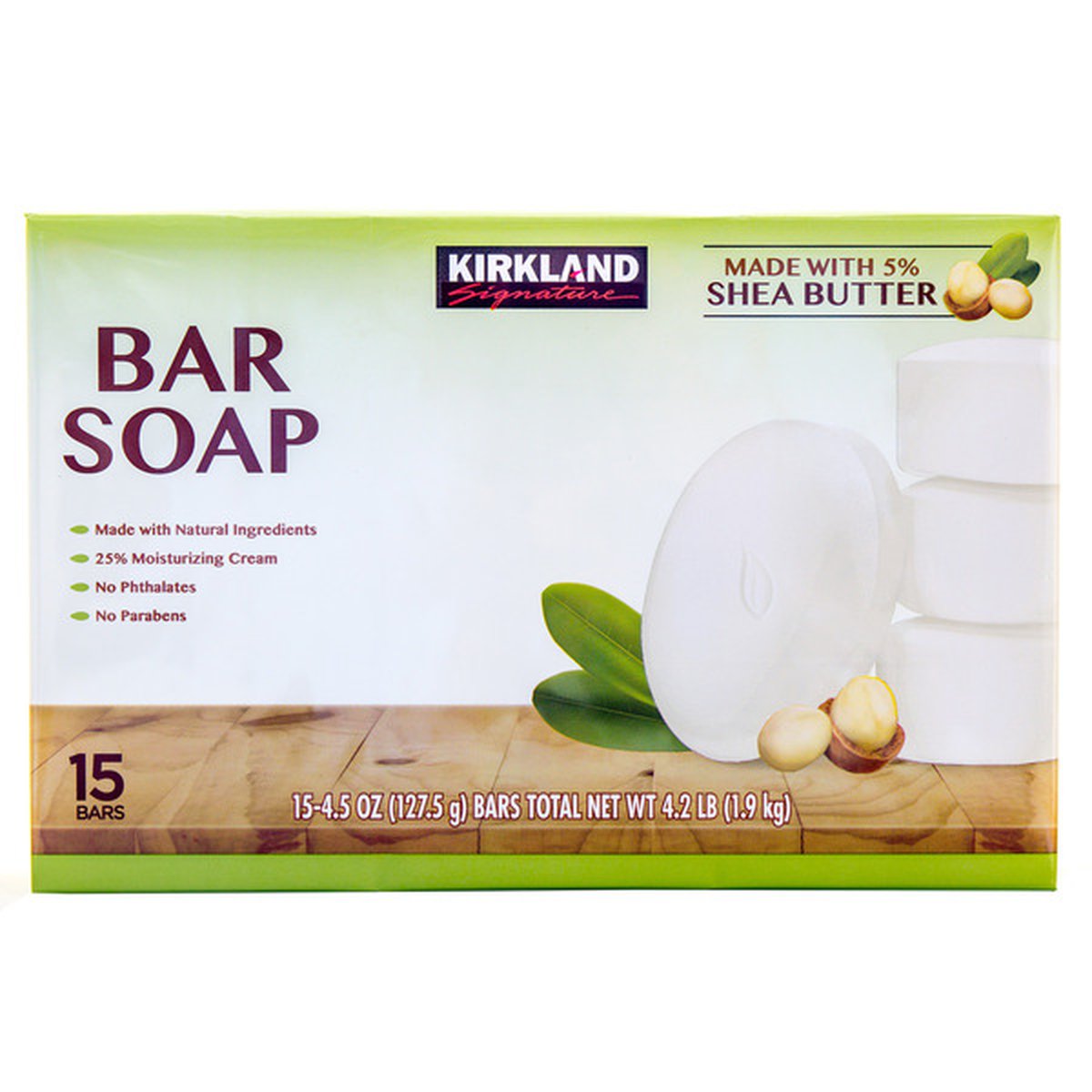 KS Bar Soap Shea Butter 15/4.5oz nq